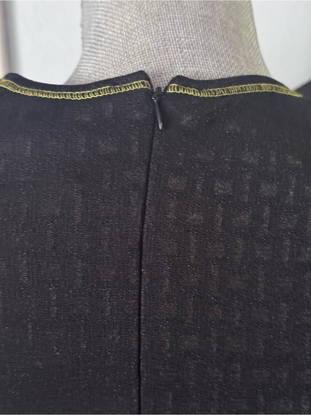 Ganni jersey blouse cutout cold shoulder long sleeve black top M/38 NWT - Picture 5 of 16